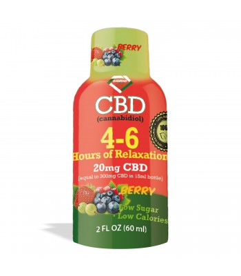 CBD Shots 20 mg Strawberry